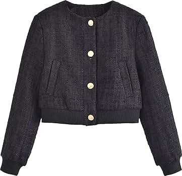 ジャケット NOIRNINE Overfit Tweed Jacket 5BMR0015 NOIRNINE Overfit Tweed Jacket 5BMR0015